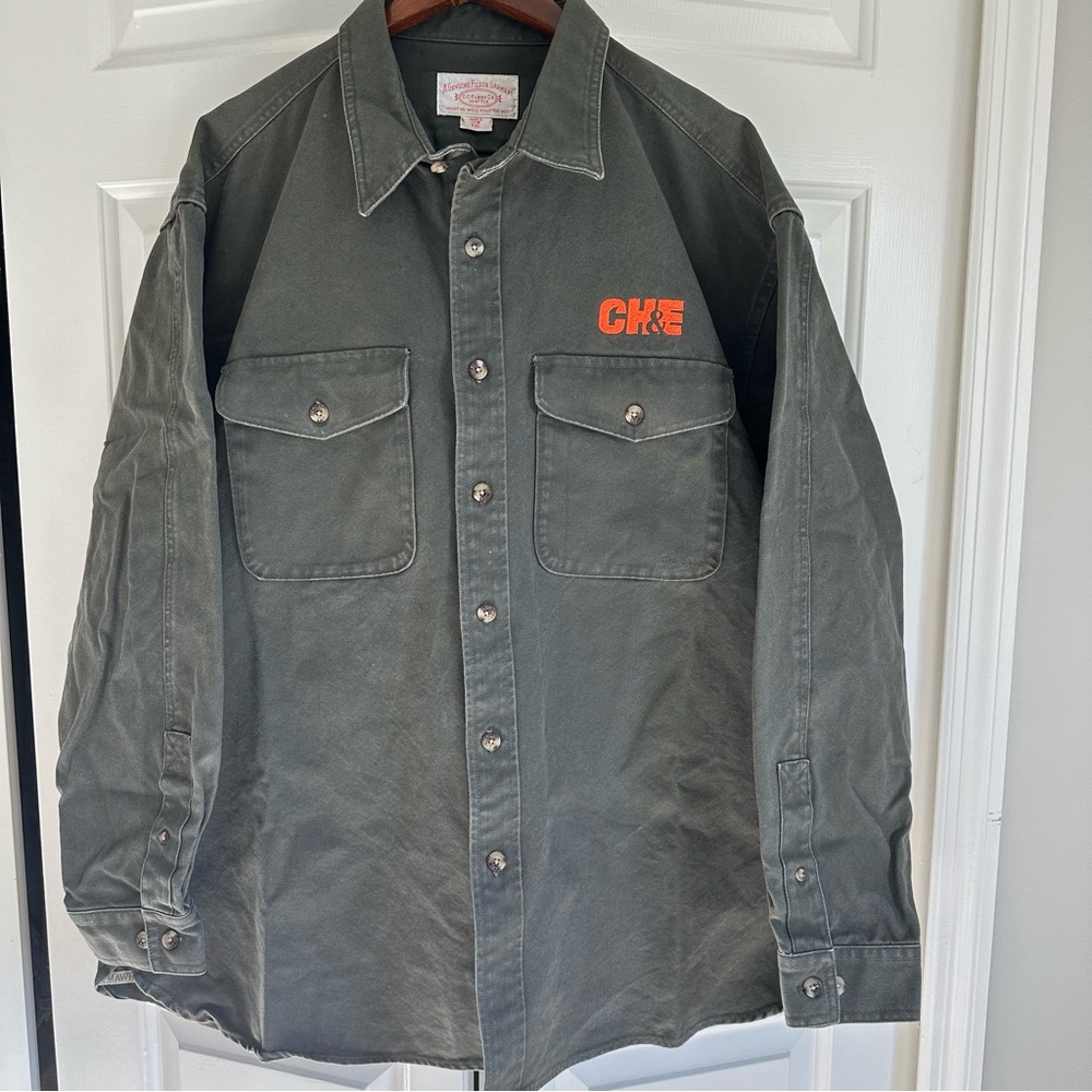 Filson Canvas Work Shirt XXL